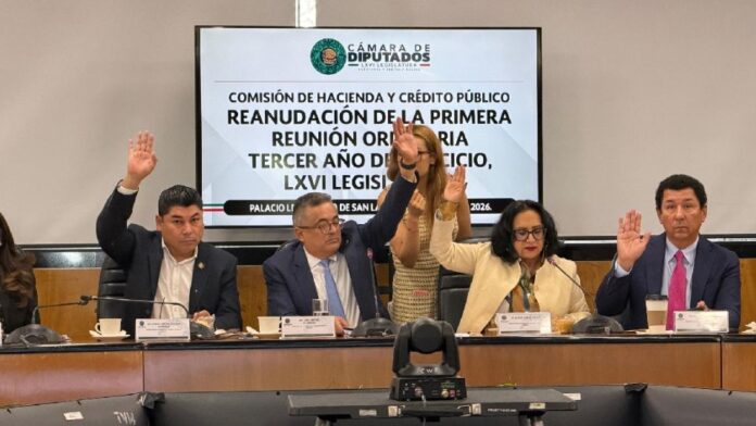 Diputados aprueban dictamen de la Ley de Ingresos 2027 en la Comisión de Hacienda