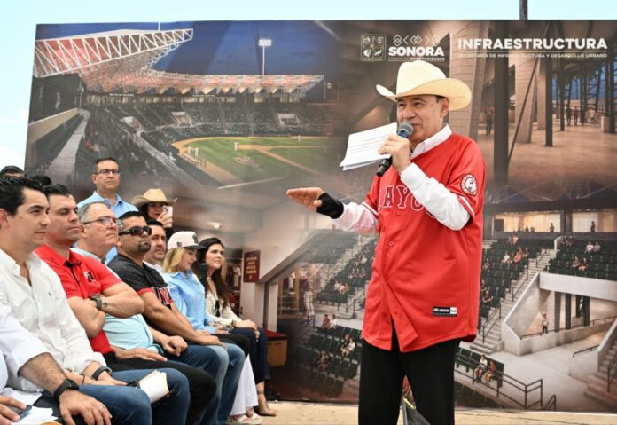 Durazo fija el 30 de octubre para entregar el renovado estadio de Navojoa