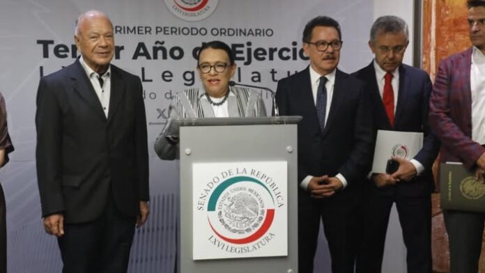 Rosa Icela Rodríguez habla sobre seguridad rumbo a las elecciones