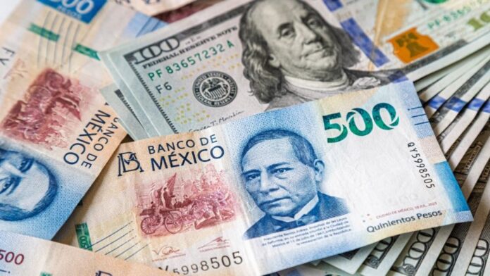 Peso mexicano y Bolsa Mexicana registran pérdidas ante preocupaciones por economía de EU