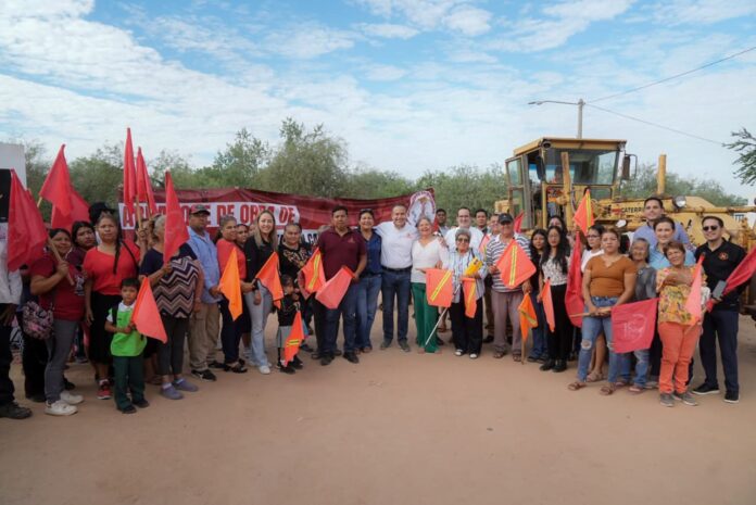 Arranca pavimentación con concreto hidráulico en la calle José María Leyva de La Antorcha, Hermosillo