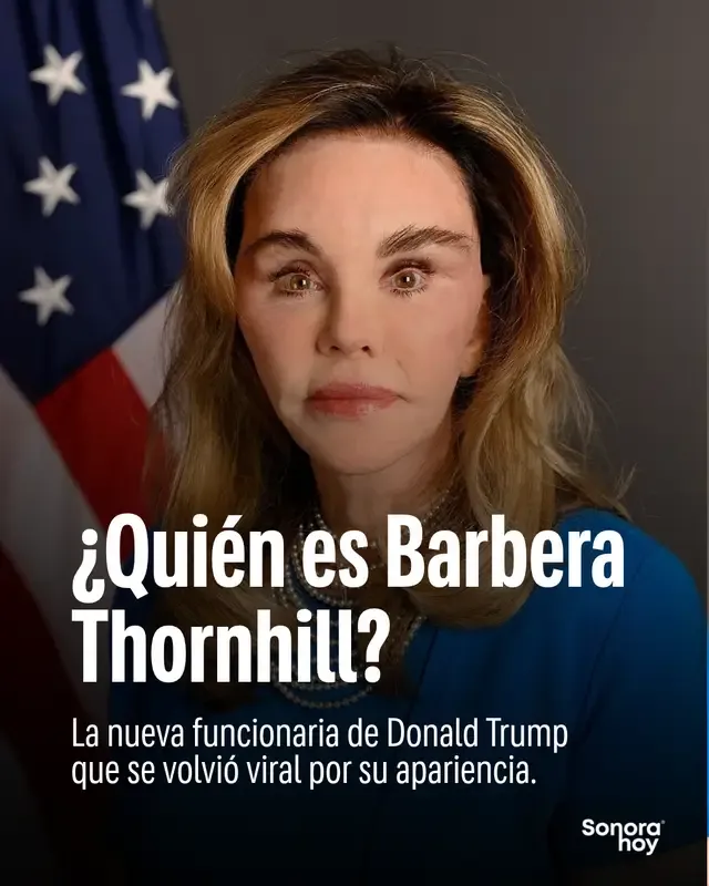 Barbera, la nueva funcionaria de #Trump se viralizó por su apariencia 🇺🇸 Aquí te contamos un poco de quién es y por qué ocupa fue nombrada como embajadora.